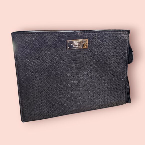 VS Black Python snake clutch - Picture 1 of 4